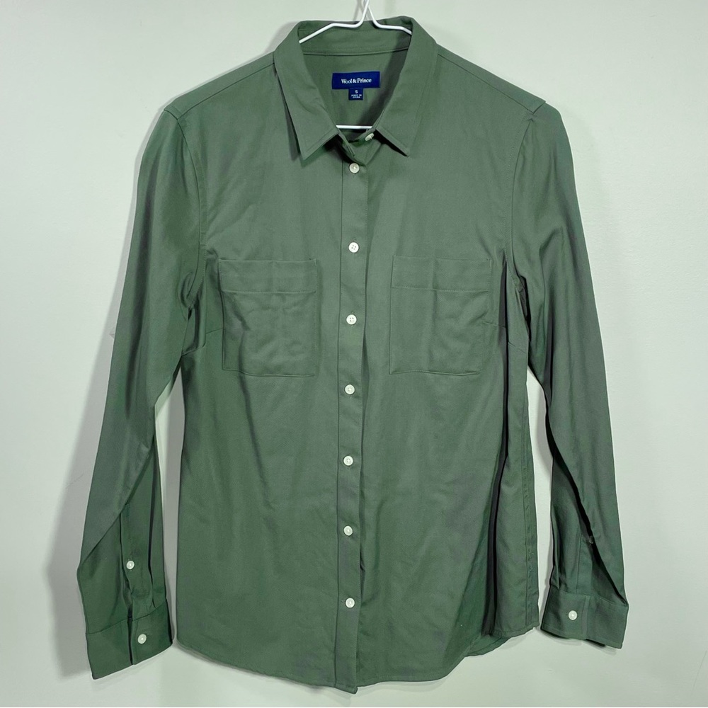 WOOL&PRINCE S Button down top